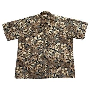 90s Pierre Cardin Floral Hawaiian Shirt